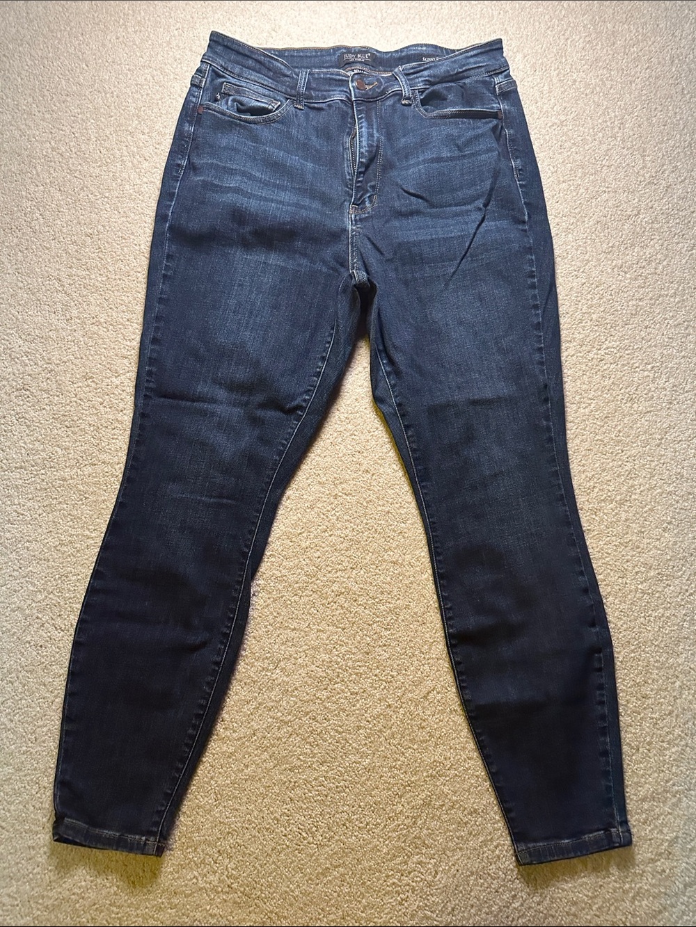Judy Blue Dark Indigo Skinny Jeans